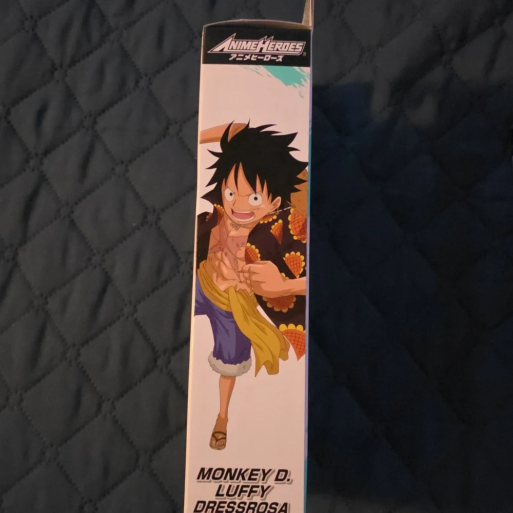 Genuine One Piece Monkey D. Luffy Dressrosa Action Figure‎ Collectible Toy